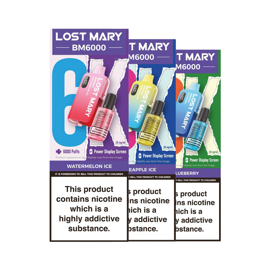Lost Mary BM6000 Disposable Vape Kit Ecirette Wholesale Lost Mary BM6000 Disposable Vape Kit Ecirette Wholesale