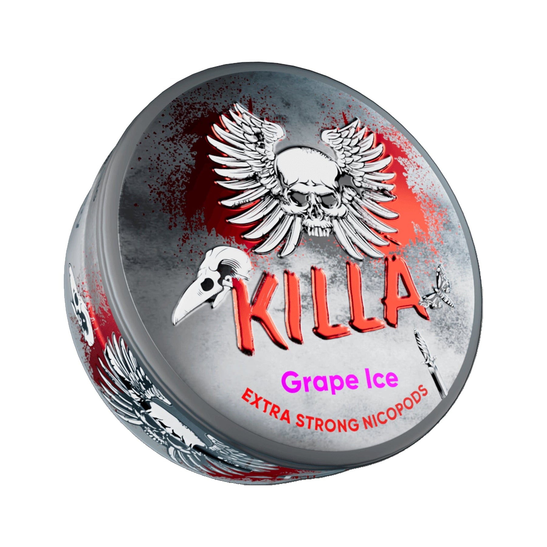 KILLA Nicotine Pouches Grape Ice 16MG/G