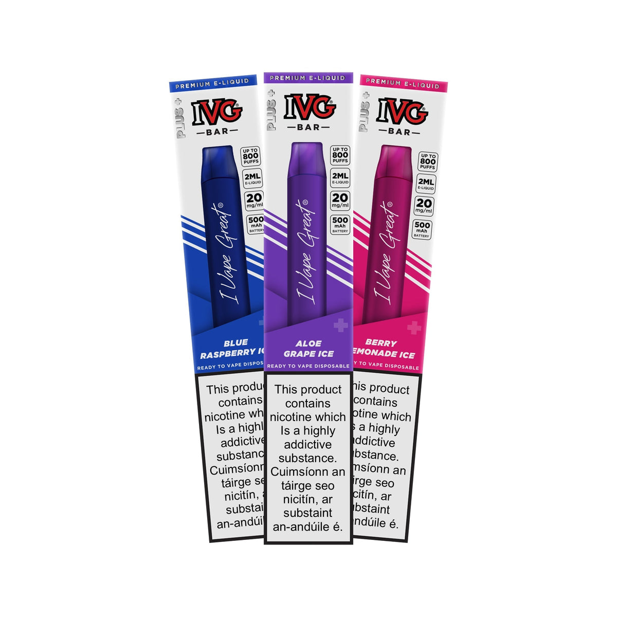 IVG Bar Plus Disposable Kit