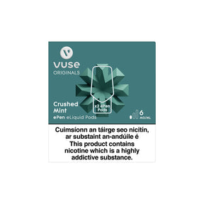 VUSE ePen 3 Cartridges Crushed Mint 6MG - Low Nicotine 