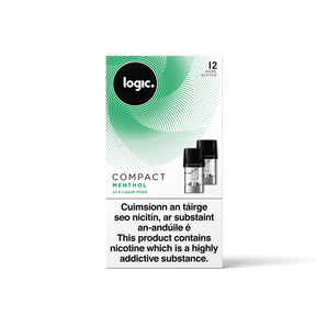 Logic Compact Pods Menthol 12MG - Medium Nicotine
