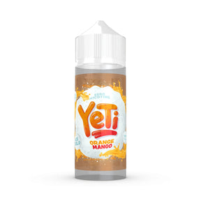 Yeti 100ml Short Fill E-Liquid Orange Mango Ice