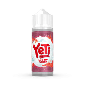 Yeti 100ml Short Fill E-Liquid Strawberry Ice