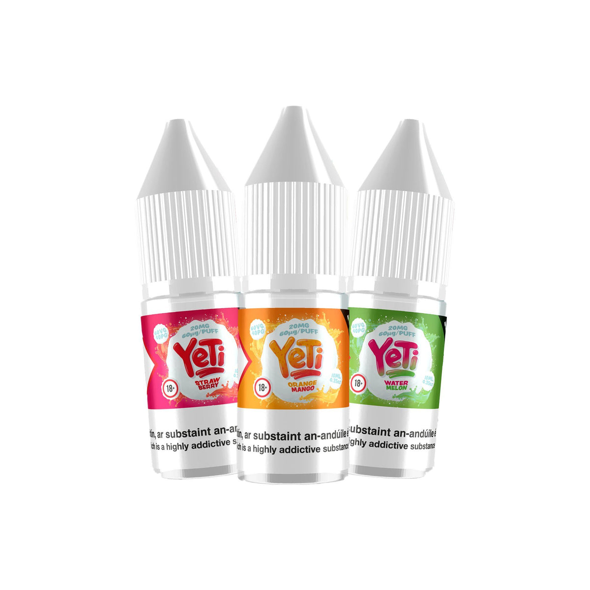 Yeti Nicotine Salt E-Liquid