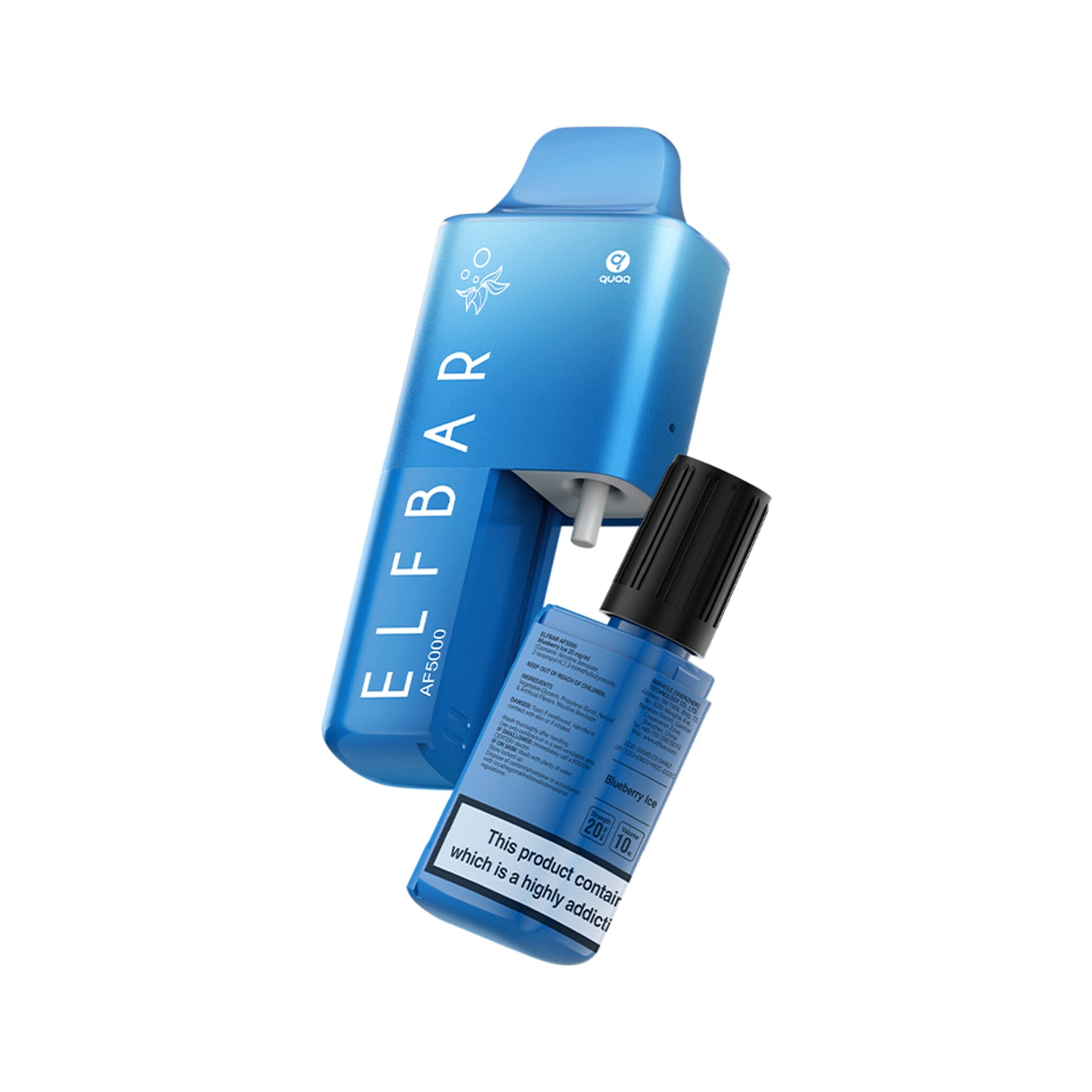 ELFBAR AF5000 Disposable Vape Kit Blueberry Ice 