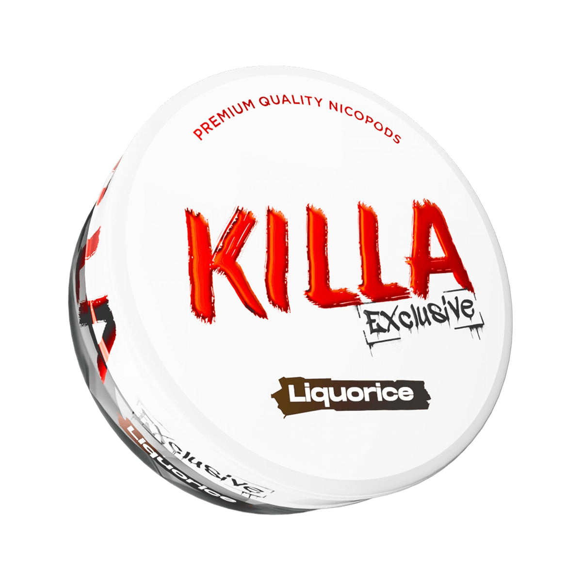 KILLA Exclusive Nicotine Pouches Liquorice 16MG/G 