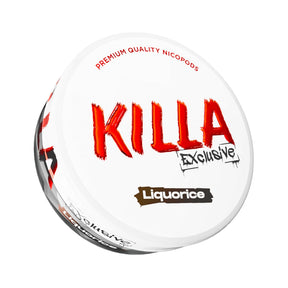 KILLA Exclusive Nicotine Pouches Liquorice 16MG/G 