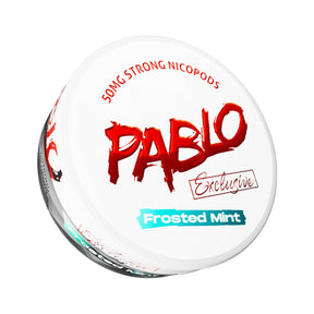 PABLO Exclusive Nicotine Pouches Frosted Mint 50MG/G 