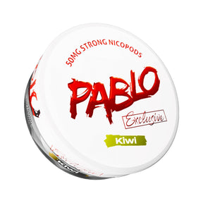 PABLO Exclusive Nicotine Pouches Kiwi 50MG/G 