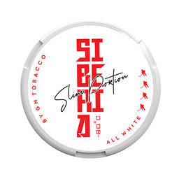 SIBERIA All White Slim Nicotine Pouches