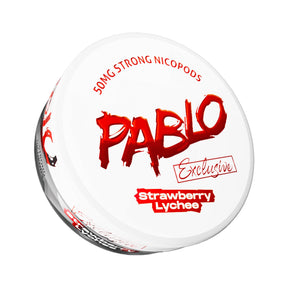 PABLO Exclusive Nicotine Pouches Strawberry Lychee 50MG/G 