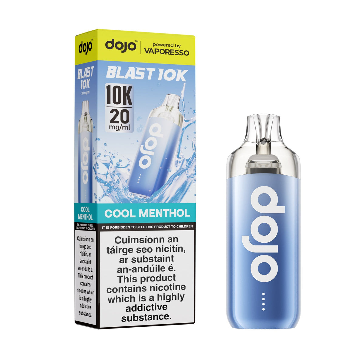 Vaporesso Dojo Blast 10K Prefilled Pod Kit, Cool Menthol