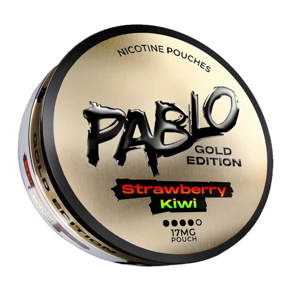 PABLO Gold Nicotine Pouches Strawberry Kiwi