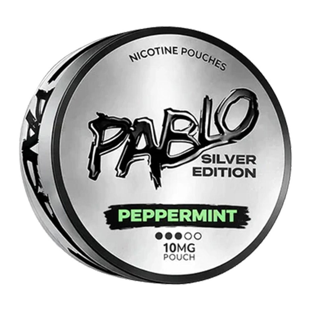 PABLO Silver Nicotine Pouches Peppermint