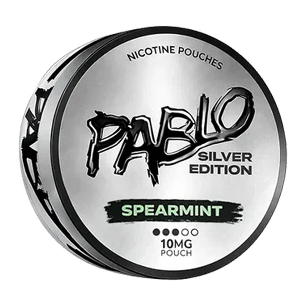 PABLO Silver Nicotine Pouches Spearmint