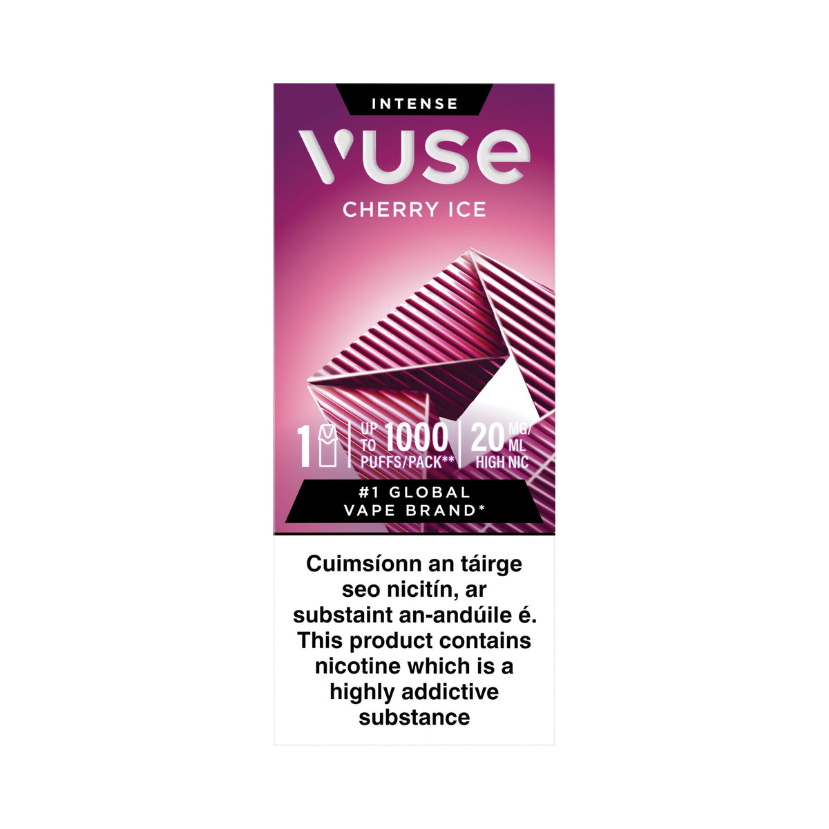 VUSE Intense ePod Cartridge (Pack of 1) Cherry Ice 20MG