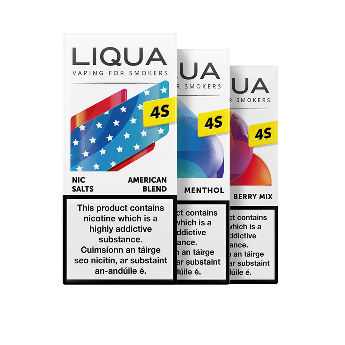 Liqua 4S Series E-Liquid