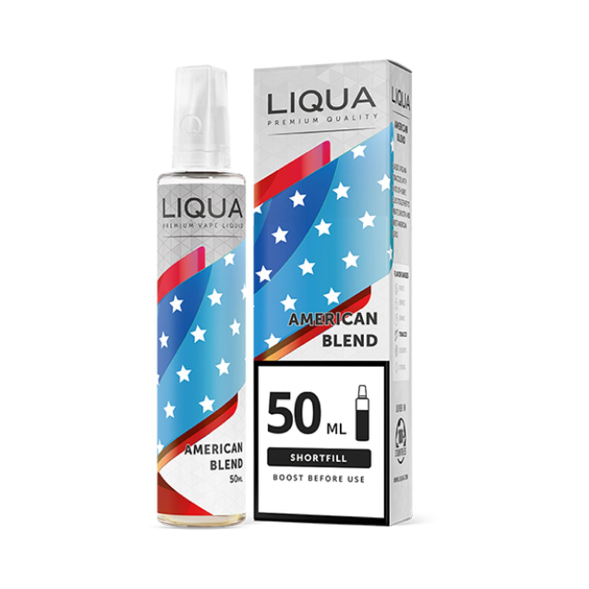 Liqua Mix&Go Short Fill E-Liquid American Blend