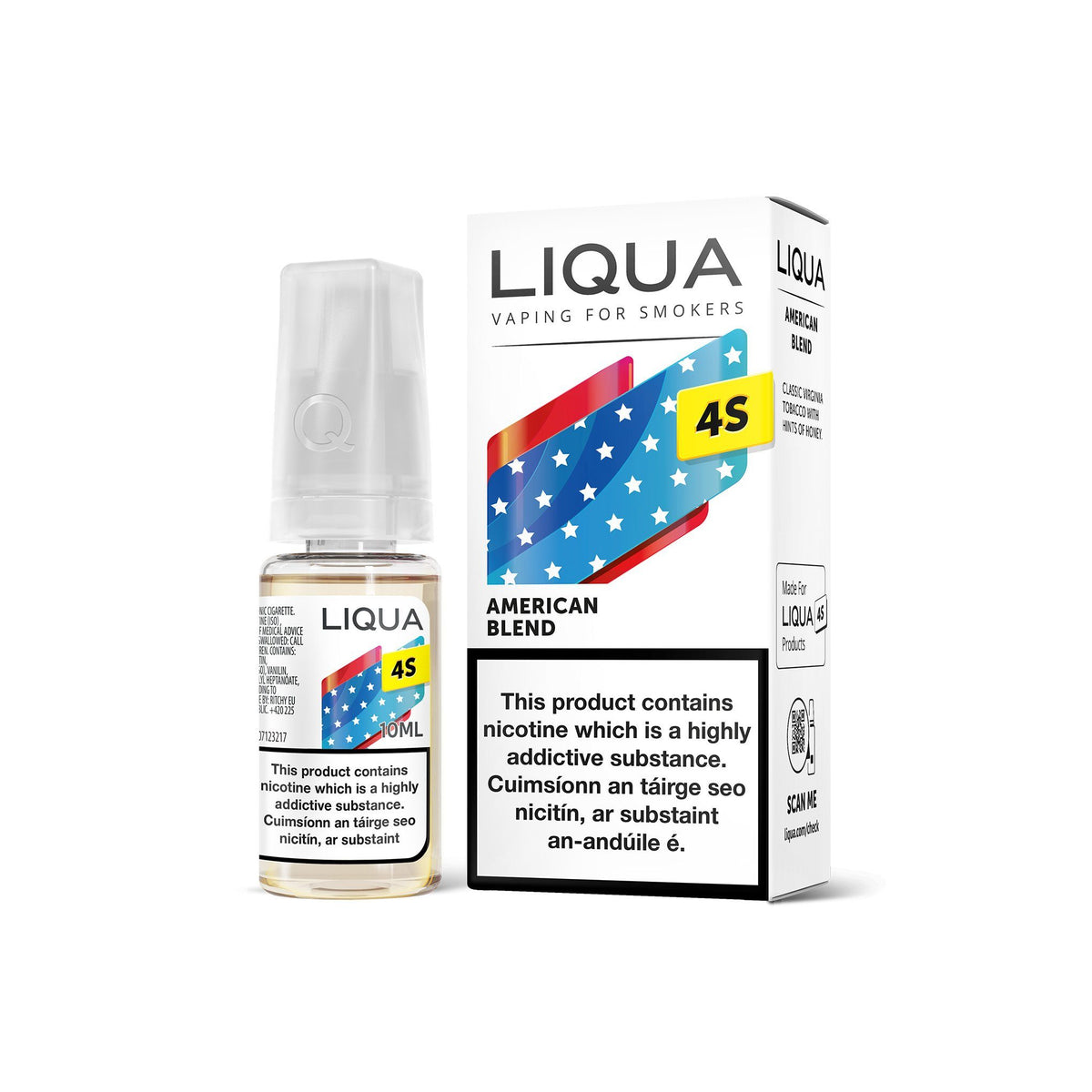 Liqua 4S Series E-Liquid American Blend