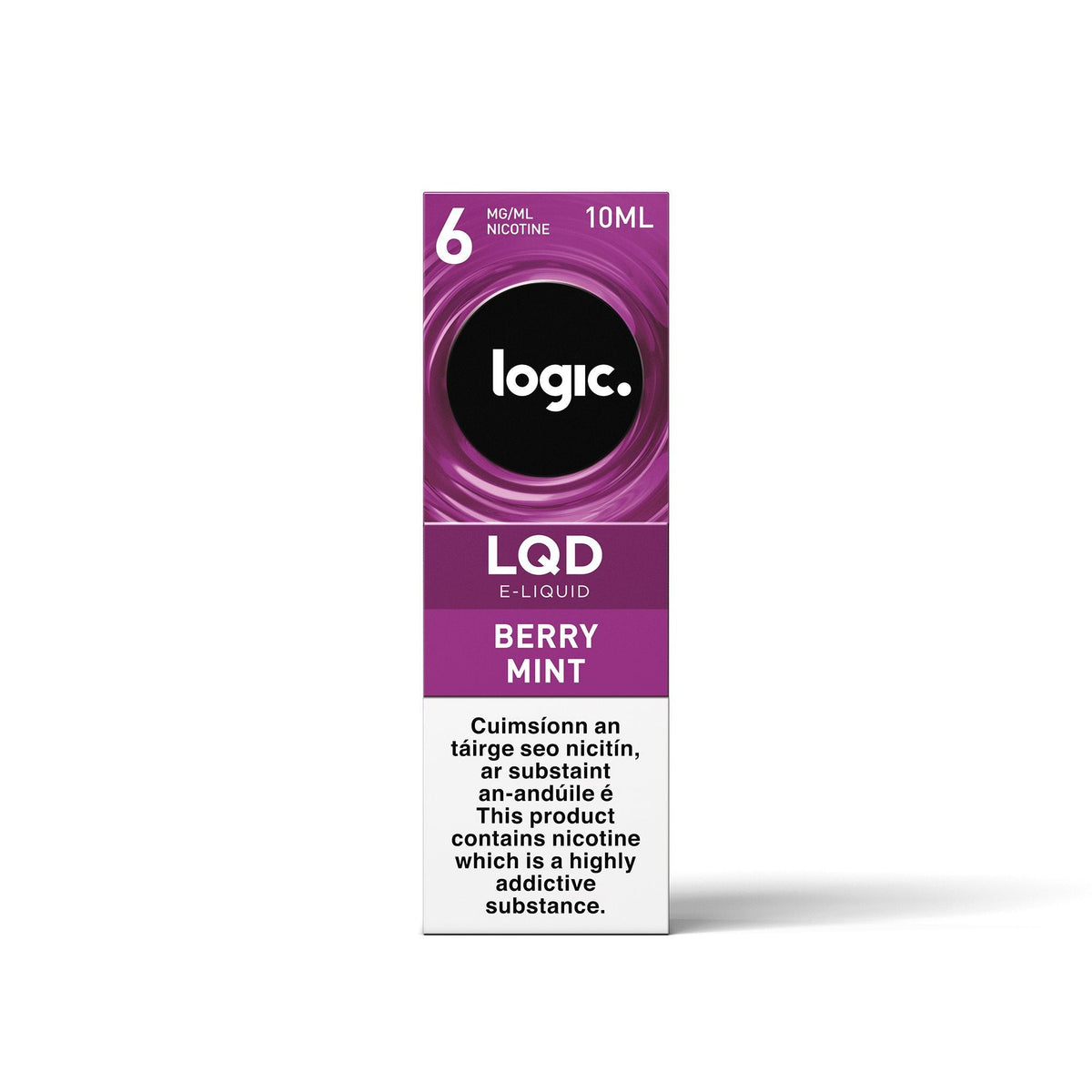 Logic LQD E-Liquid Berry Mint 6MG- Low Nicotine