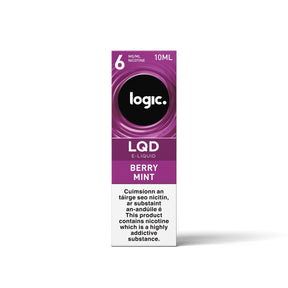 Logic LQD E-Liquid Berry Mint 6MG- Low Nicotine