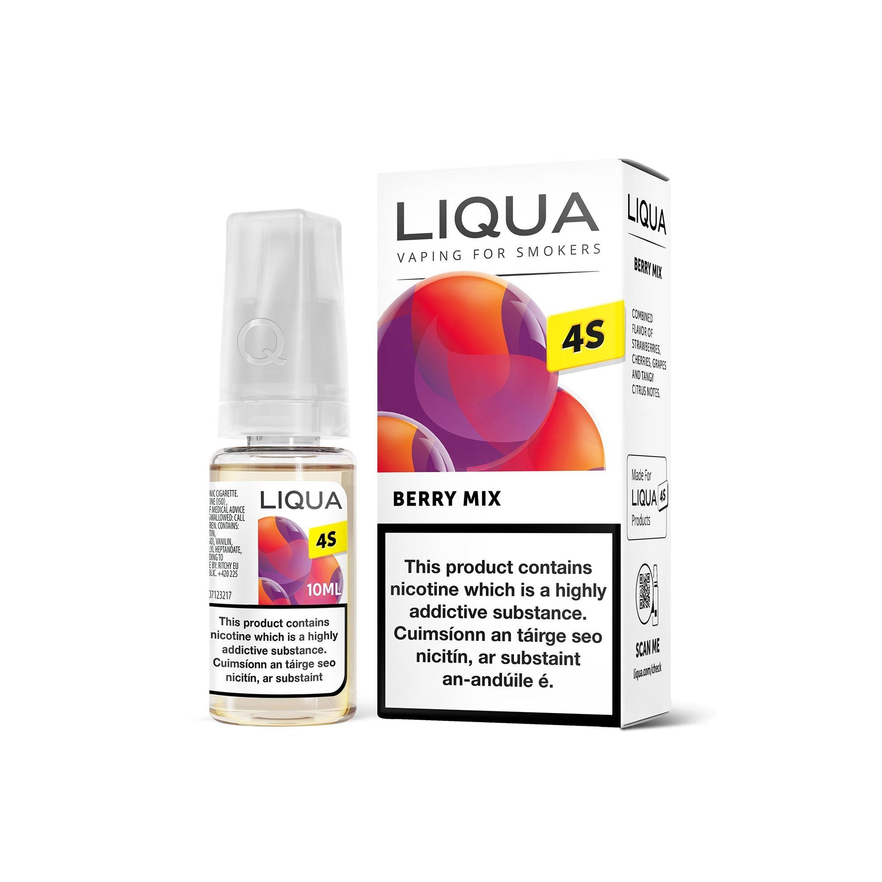 Liqua 4S Series E-Liquid Berry Mix