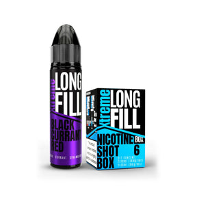 Xtreme Long Fill E-Liquid Black Currant Red 6MG - Low Nicotine