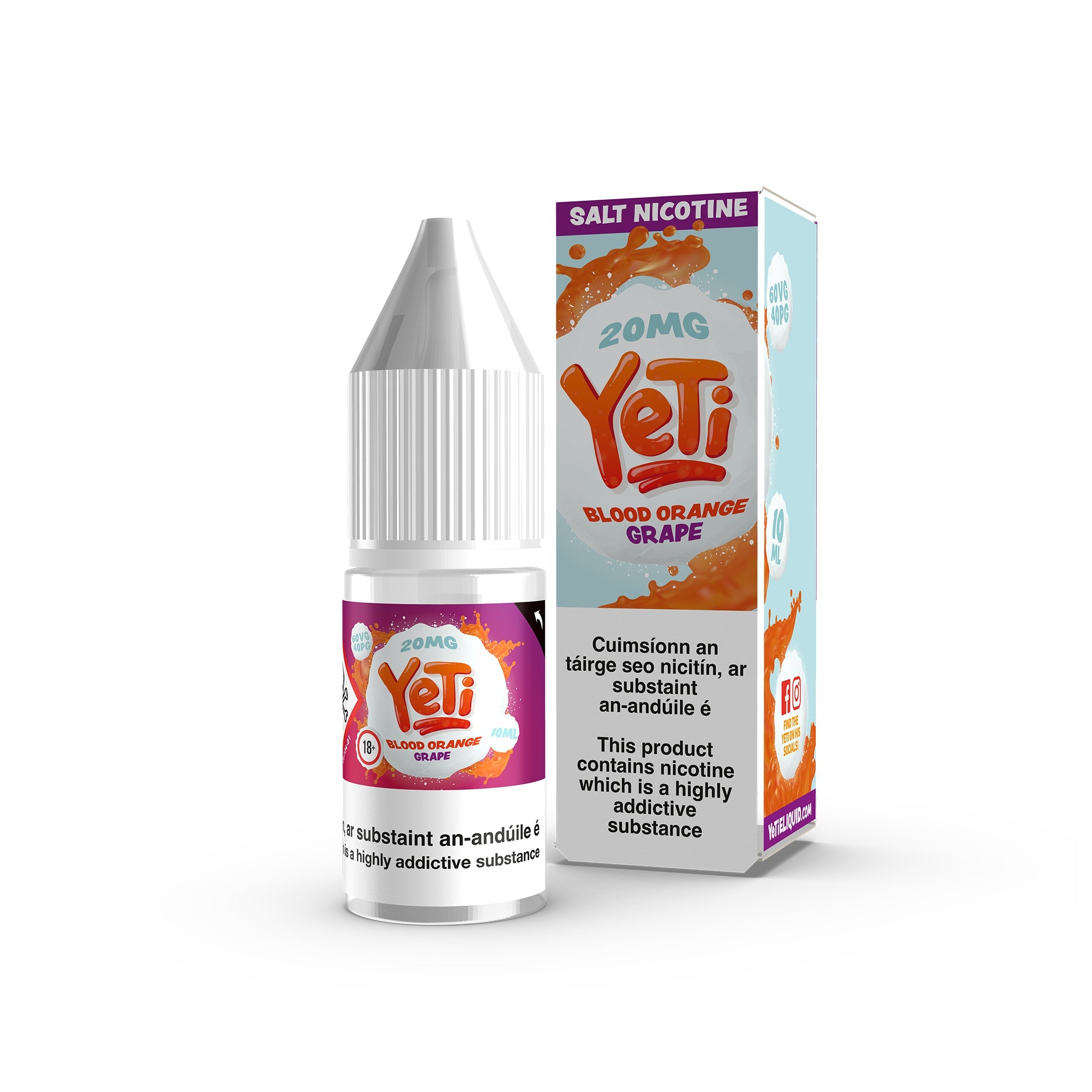 Yeti Nicotine Salt E-Liquid