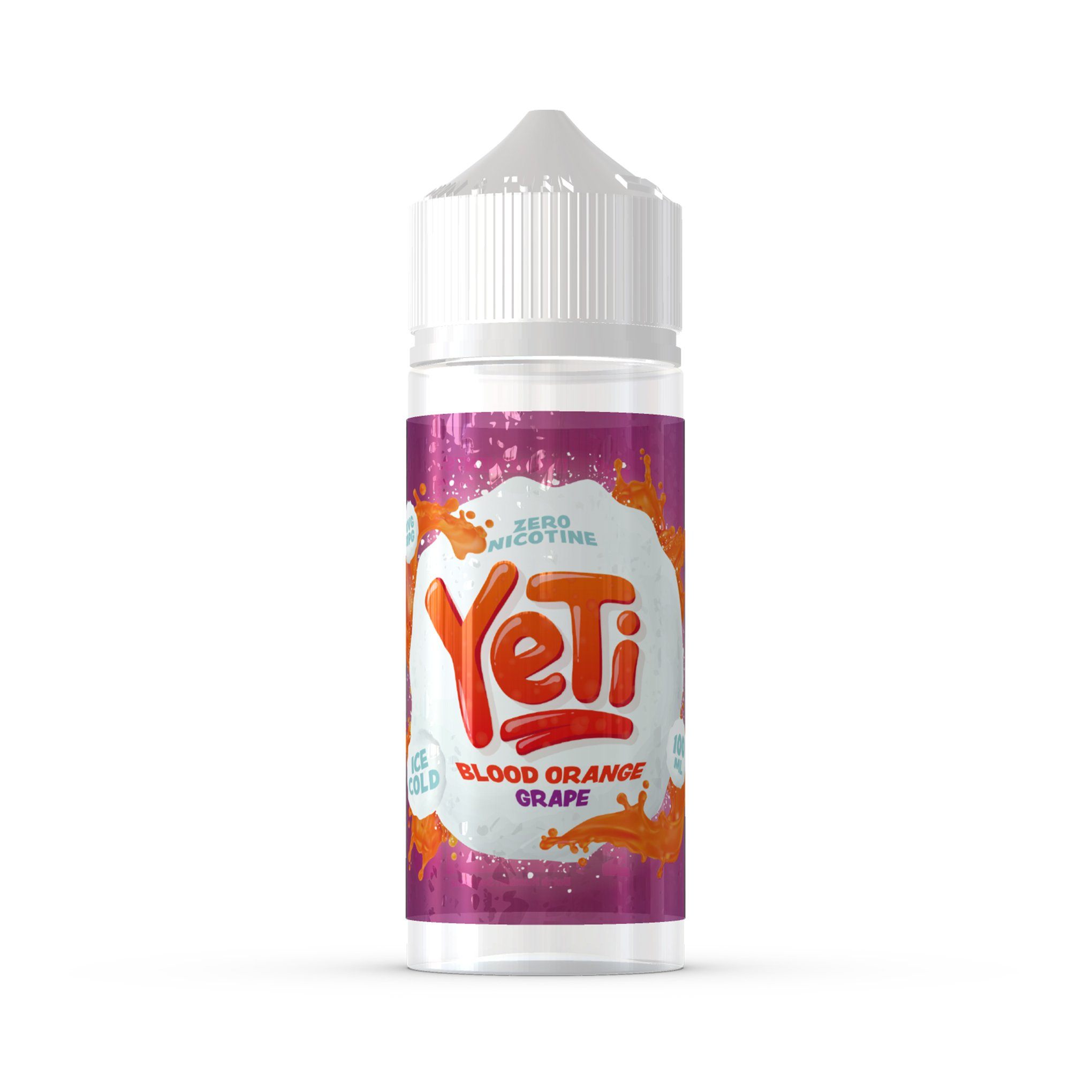 Yeti 100ml Short Fill E-Liquid Blood Orange Grape