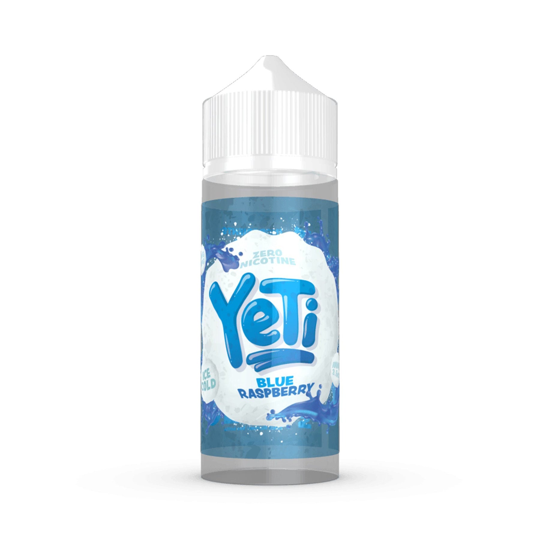 Yeti 100ml Short Fill E-Liquid Blue Raspberry Ice