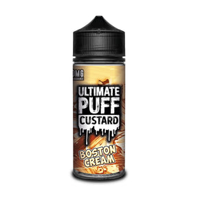 Ultimate Puff Short Fill E-Liquid Boston Cream Custard