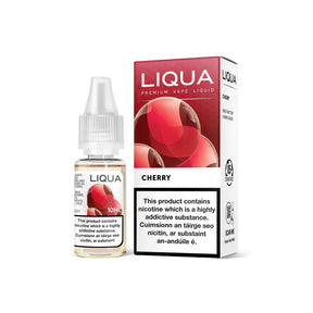 Liqua Fruit & Berry Series E-Liquid Cherry 0MG - No Nicotine