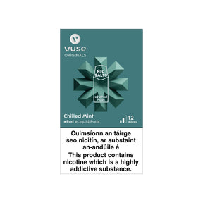 VUSE ePod Cartridges Chilled Mint 12MG vPro - Medium Nicotine 