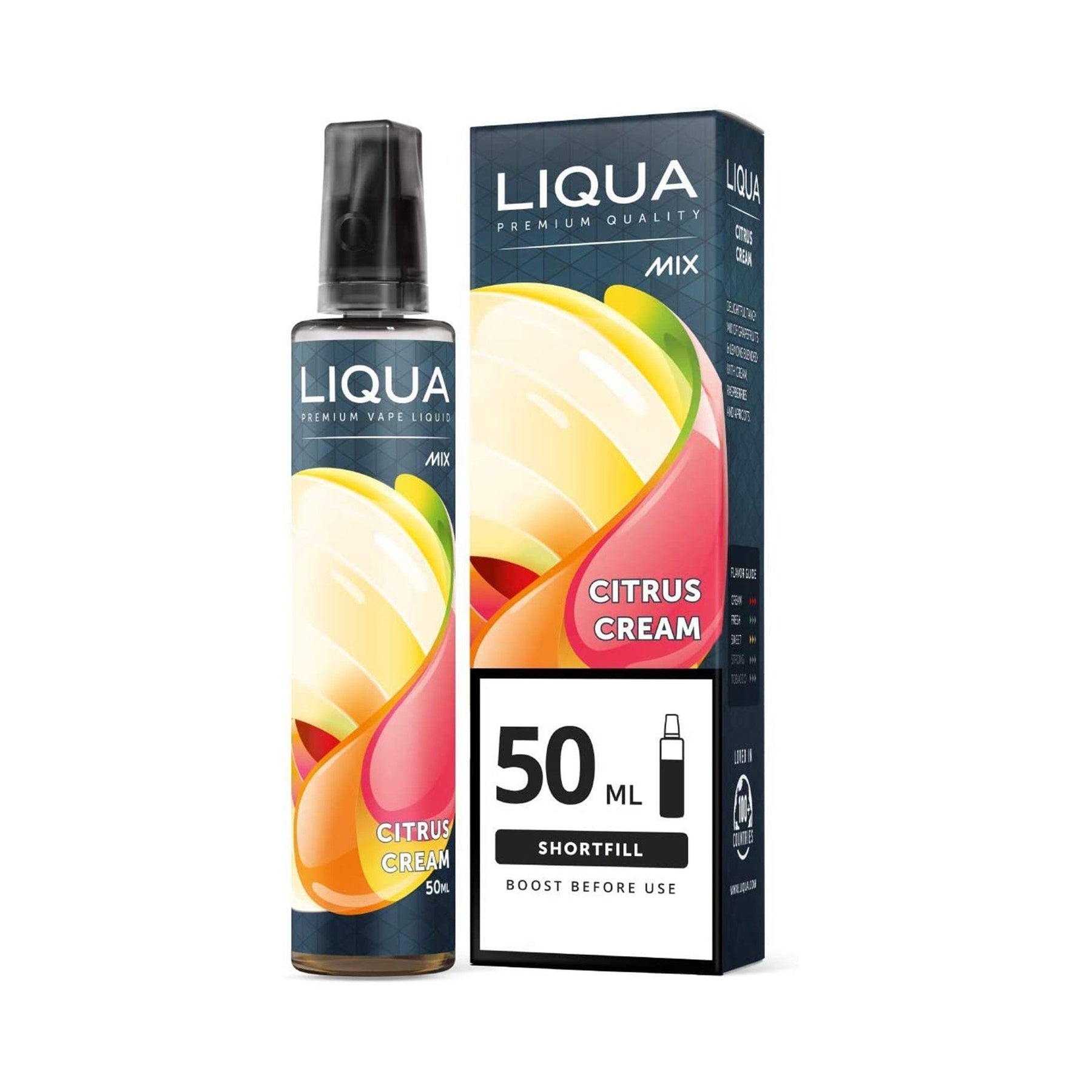 Liqua Mix&Go Short Fill E-Liquid Citrus Cream