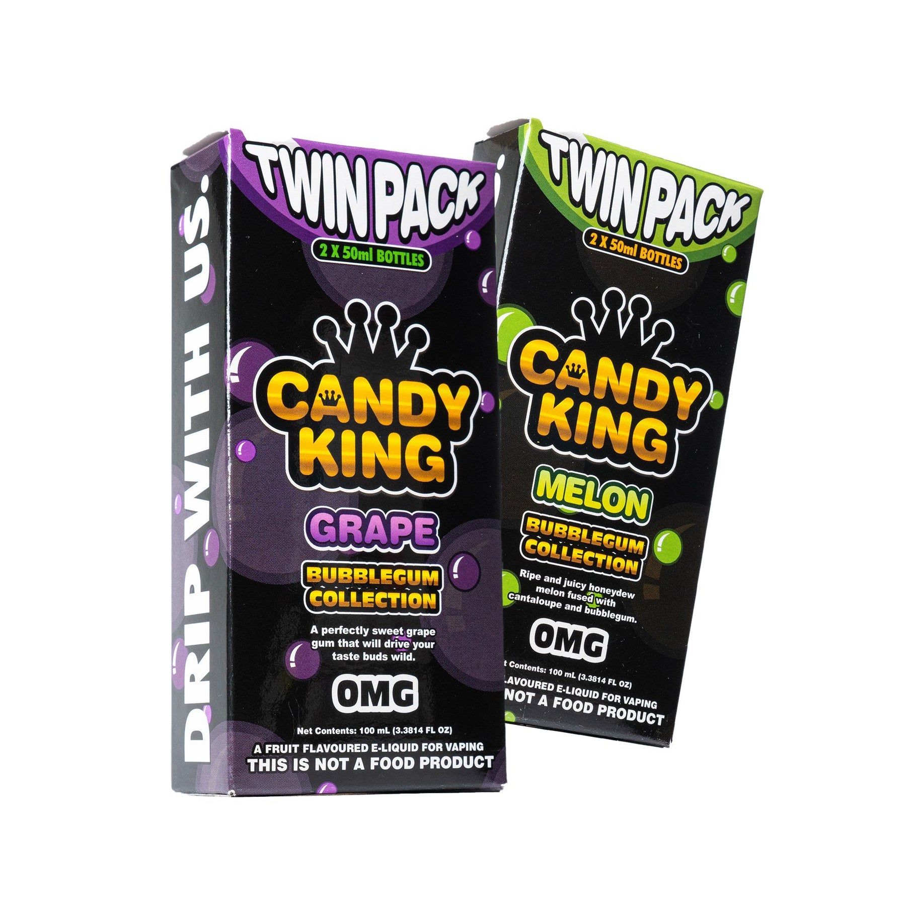 Candy King Bubblegum Collection Short Fill E-Liquids (Twin Pack)