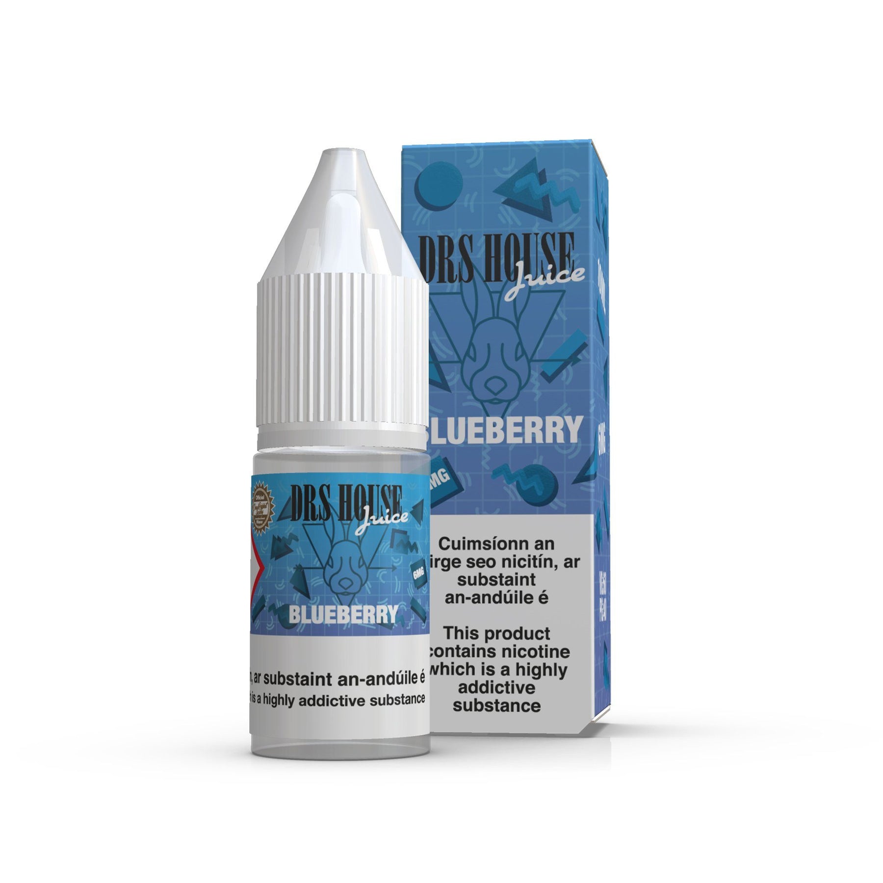 DRS House E-Liquid Blueberry 6MG- Low Nicotine