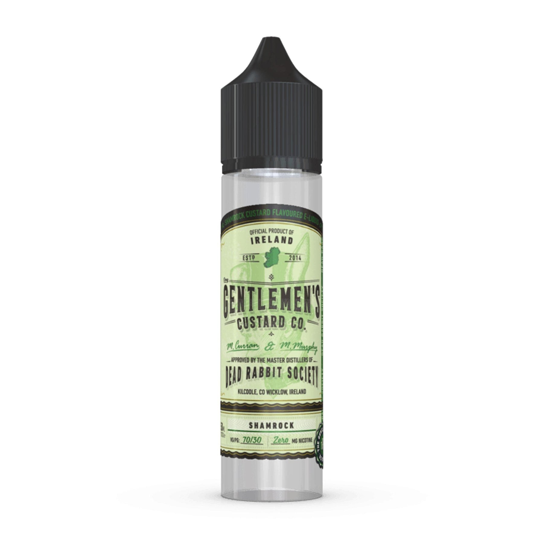 DRS Gentlemen's Custard Short Fill E-Liquid Shamrock