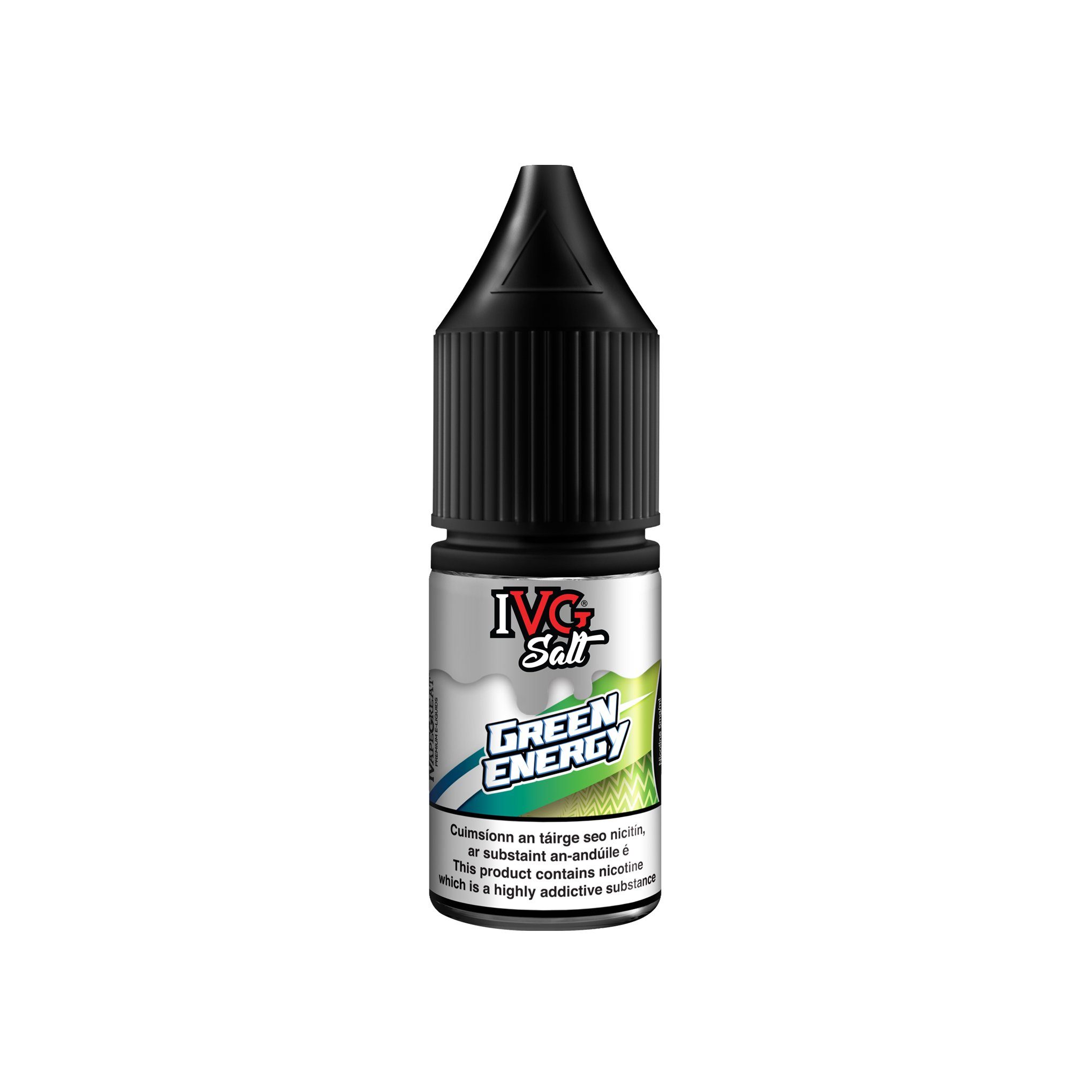 IVG Nicotine Salt E-Liquid Green Energy 10MG - Medium Nicotine 