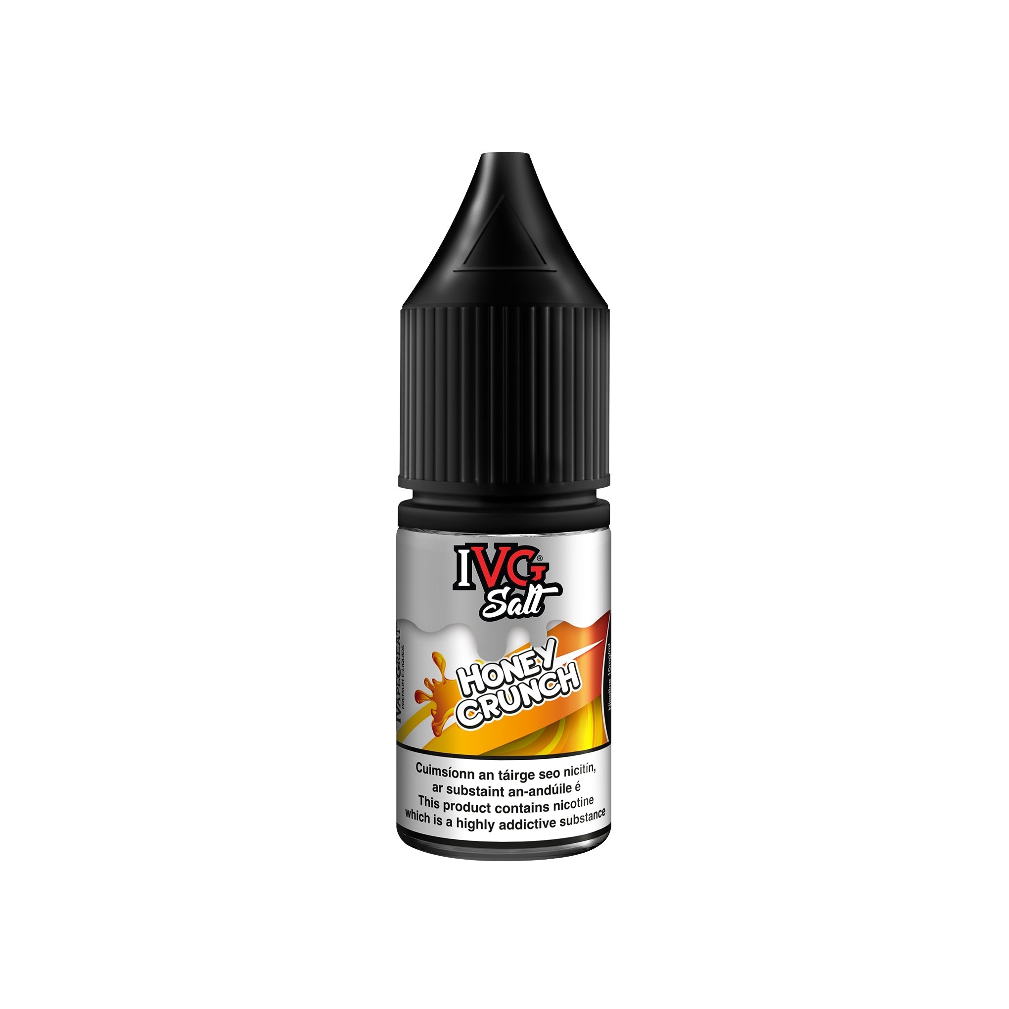 IVG Nicotine Salt E-Liquid Honey Crunch 10MG - Medium Nicotine 