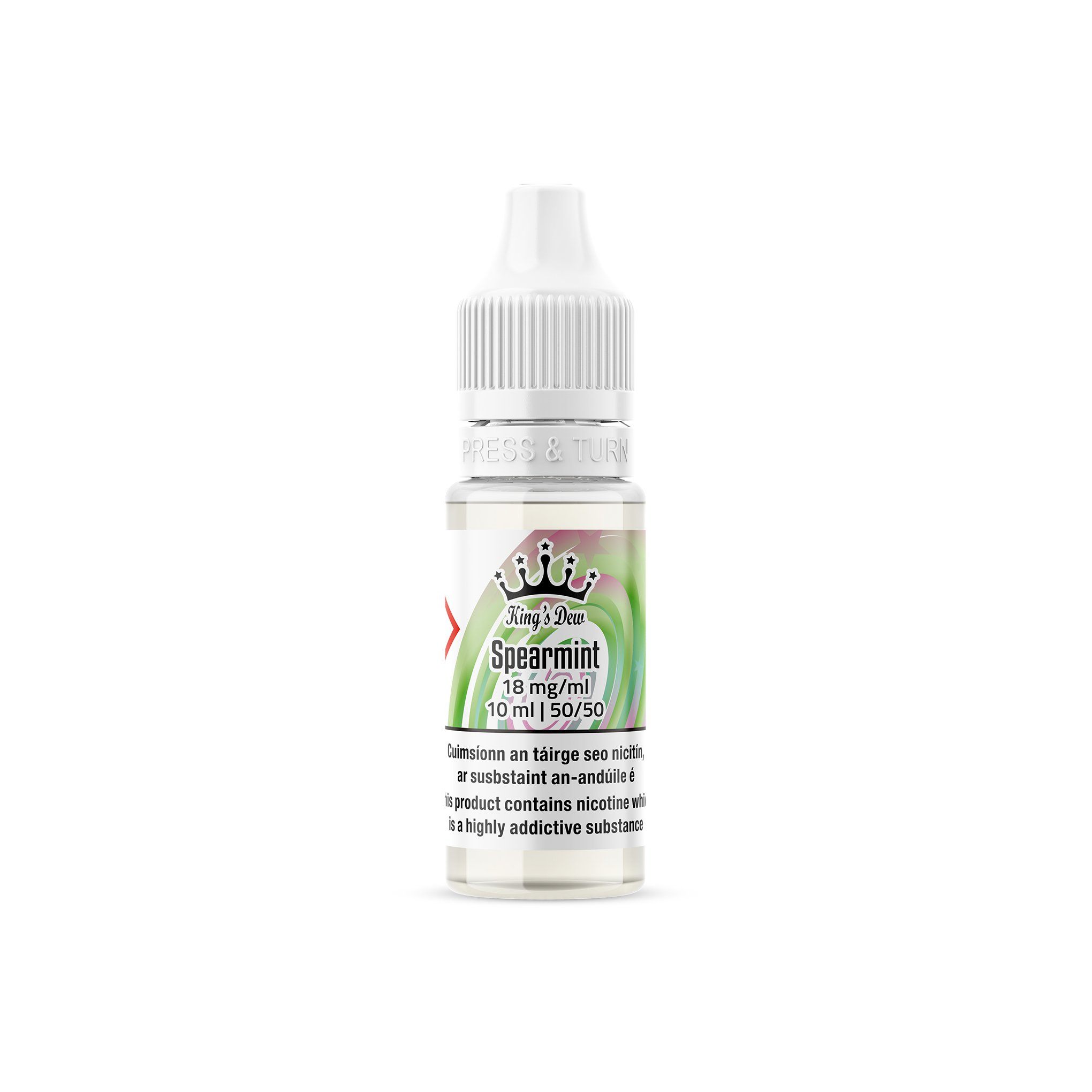 King's Dew E-Liquid Spearmint 18MG - High Nicotine