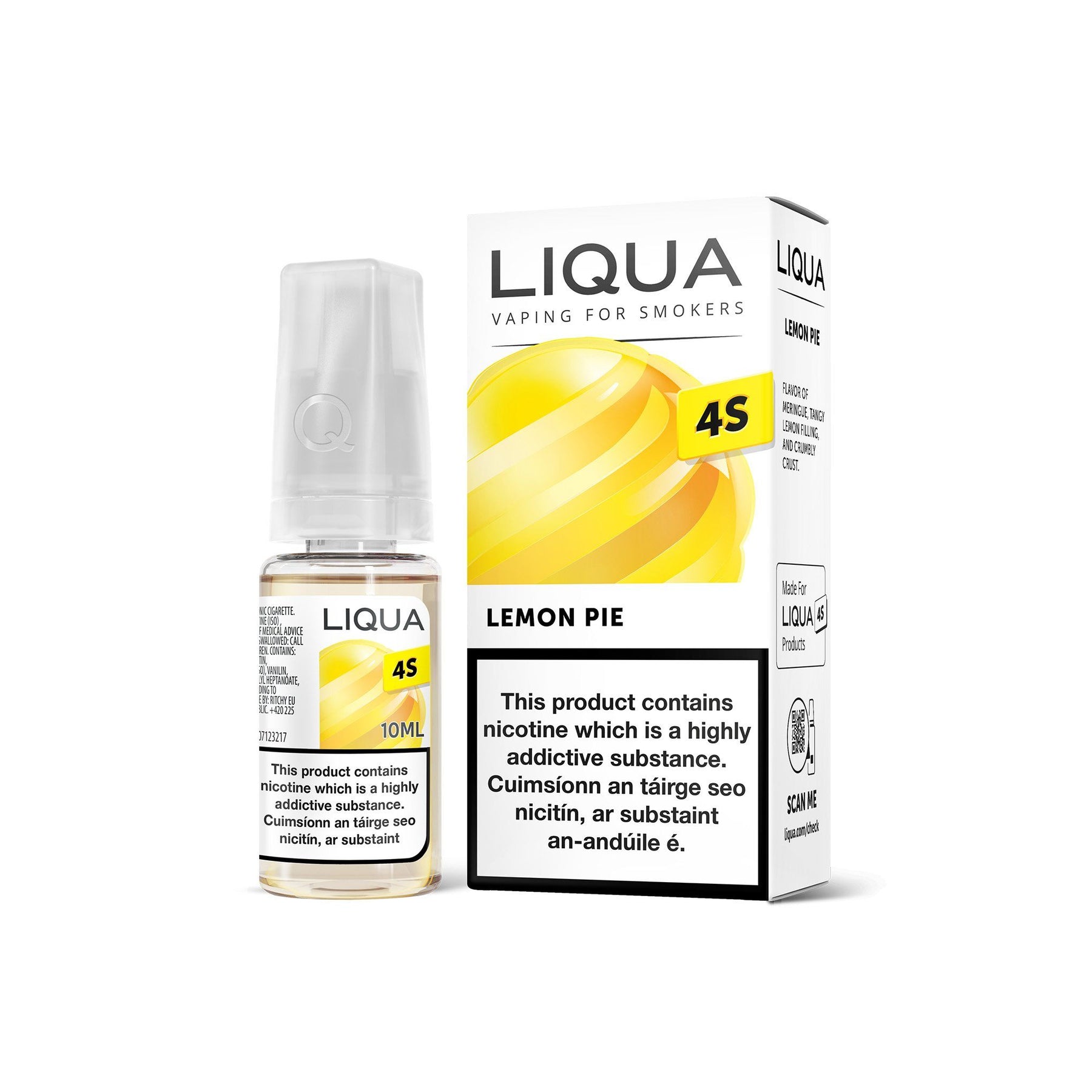 Liqua 4S Series E-Liquid Lemon Pie