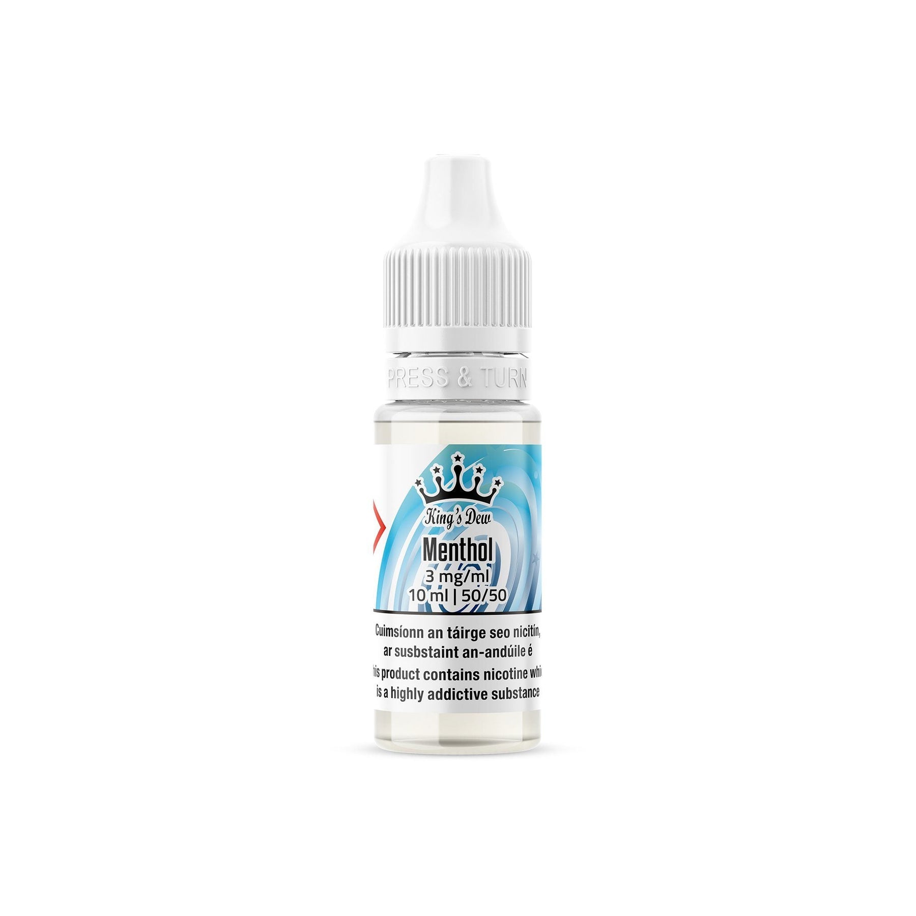 King's Dew E-Liquid Menthol 3MG - Very Low Nicotine
