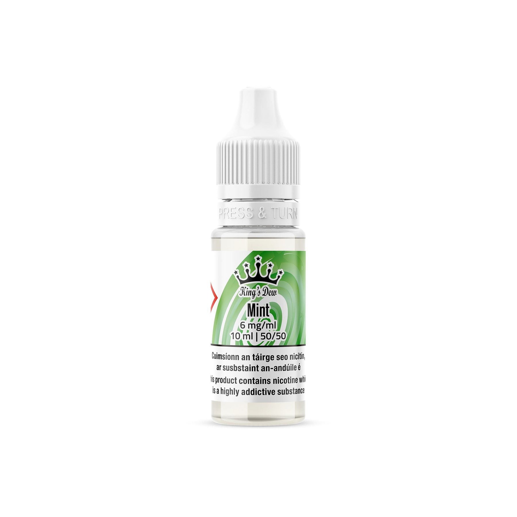 King's Dew E-Liquid Mint 6MG - Low Nicotine