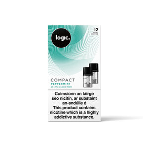 Logic Compact Pods Peppermint 12MG - Medium Nicotine