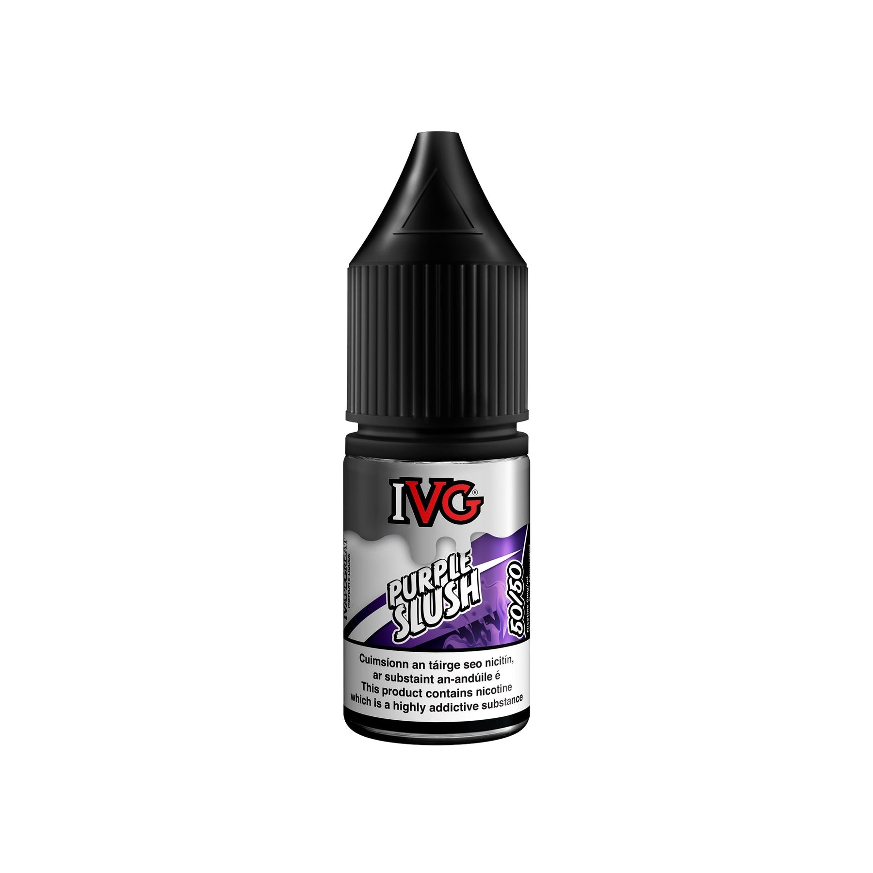 IVG 50/50 Drinks Range E-Liquid Purple Slush 3MG - Very Low Nicotine 