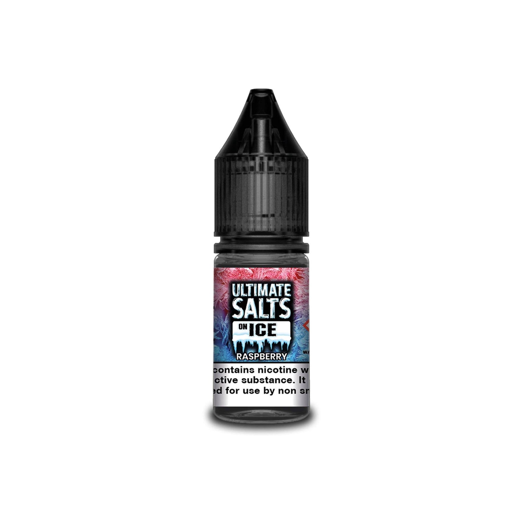 Ultimate Juice Nicotine Salt E-Liquid Raspberry Ice 10MG - Medium Nicotine