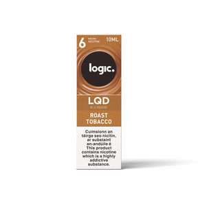 Logic LQD E-Liquid Roast Tobacco 6MG- Low Nicotine