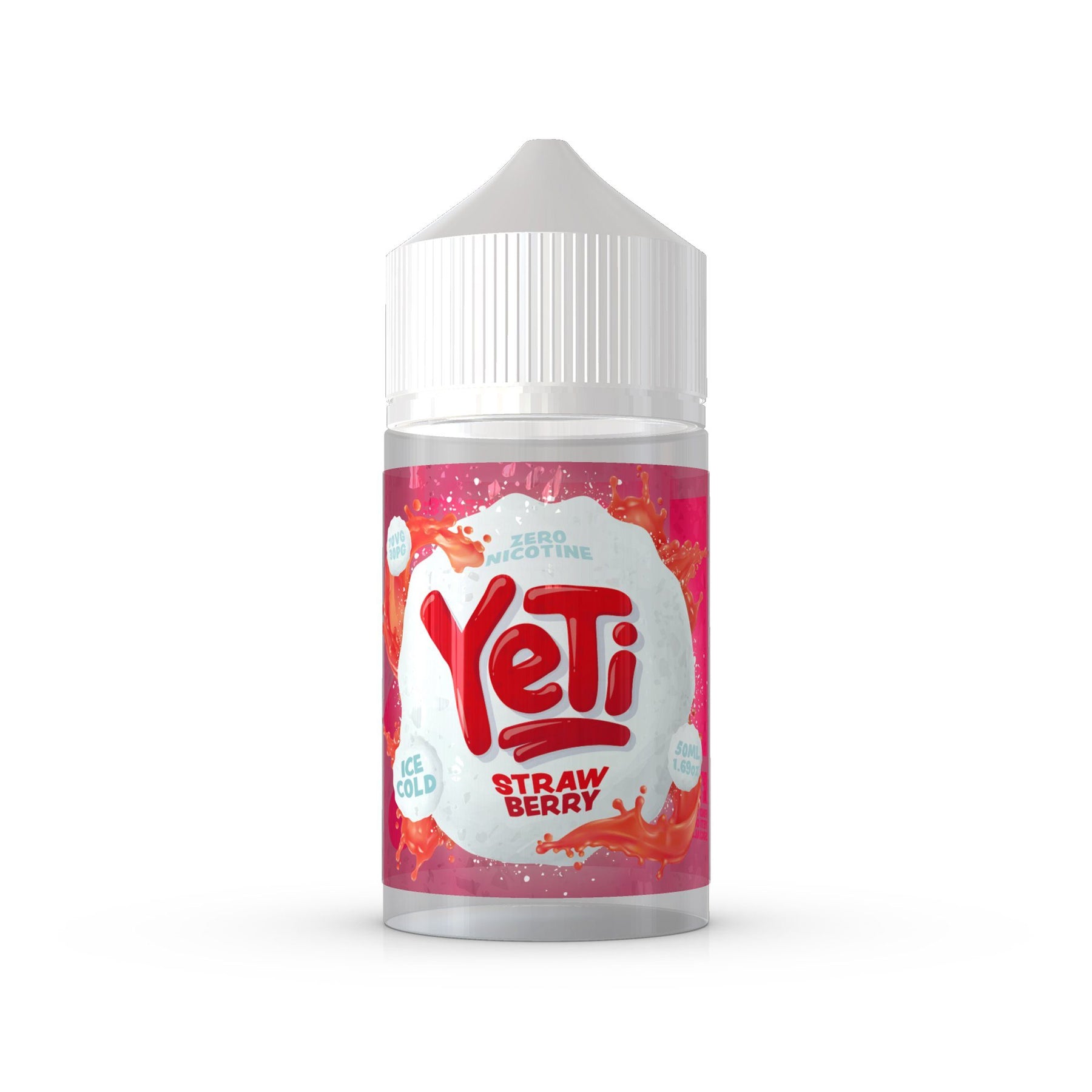 Yeti 50ml Short Fill E-Liquid Strawberry Ice