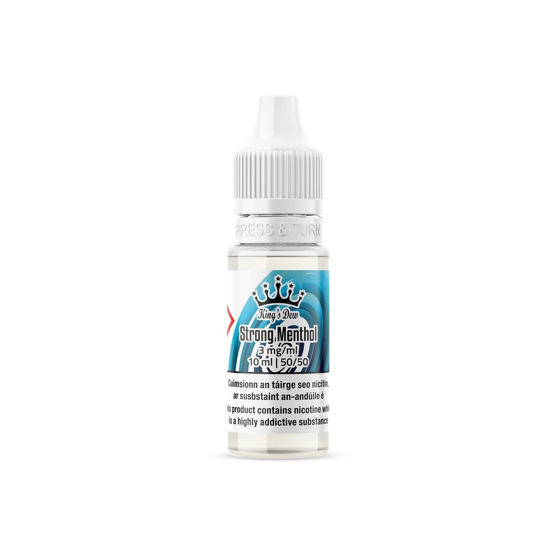 Strong Menthol Vape Liquid Triple Menthol | 1 E-Liquid King's Dew E-Liquid Strong Menthol Vape Liquid Triple Menthol | 1 E-Liquid King's Dew E-Liquid