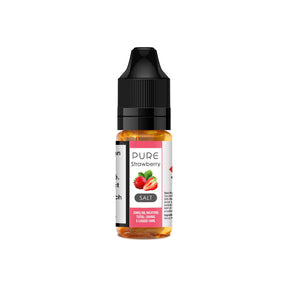 PURE Nicotine Salt E-Liquid Strawberry 20MG - High Nicotine 